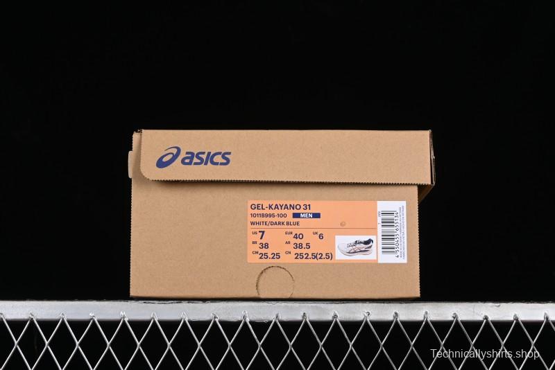 Asics Gel-Kayano 31 Running Shoes with Enhanced Cushion and Breathable Design - 1011B955-100