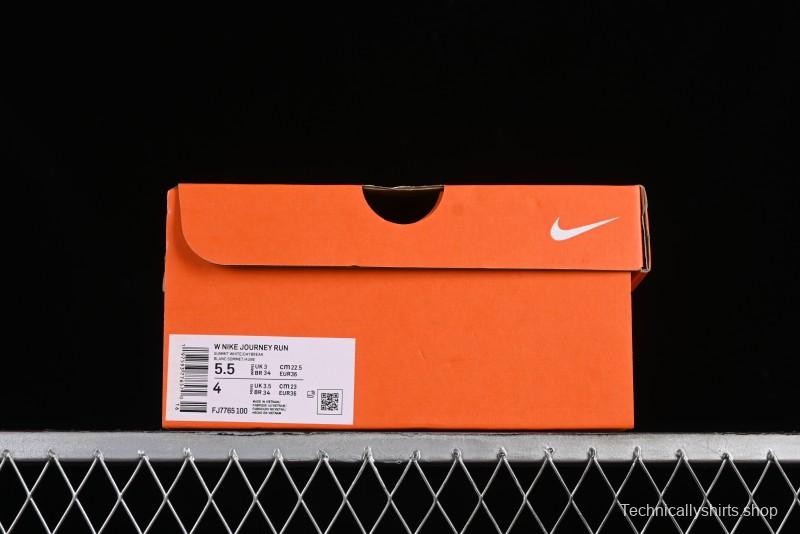 Nike Journey Run 2024 Low-Top Casual Running Shoes with Shock Absorption Anti-Slip and Wear-Resistant Design - FJ7765-100