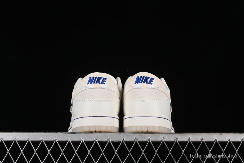 Nike SB Dunk Low White Pearl Anniversary High-End Custom Low-Top Casual Skate Shoes - XB3802-346