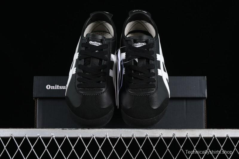 Onitsuka Tiger Mexico 66 Low-Top Leather Sneakers for Casual Running - 1183C102-001