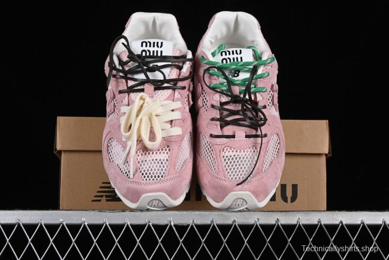 MiuMiu x New Balance 530 Low-Top Classic Retro Casual Running Sneakers - AJD4