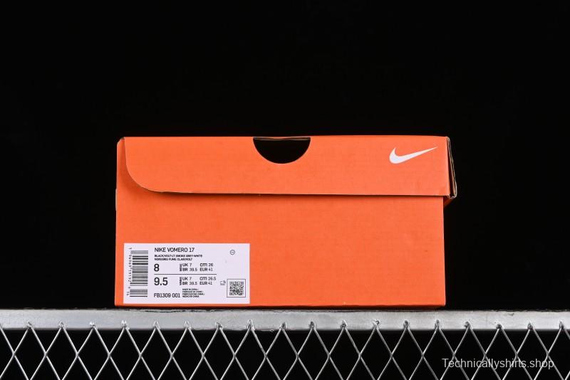 Nike Air Zoom Vomero 17 Summer 2024 Cushioned Casual Running Shoes with Zoom Air Unit - FB1309-001