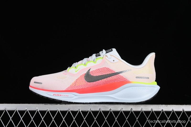 Nike Air Zoom Pegasus 41 Breathable Lightweight Running Shoes with Cushioning - FD2722-100