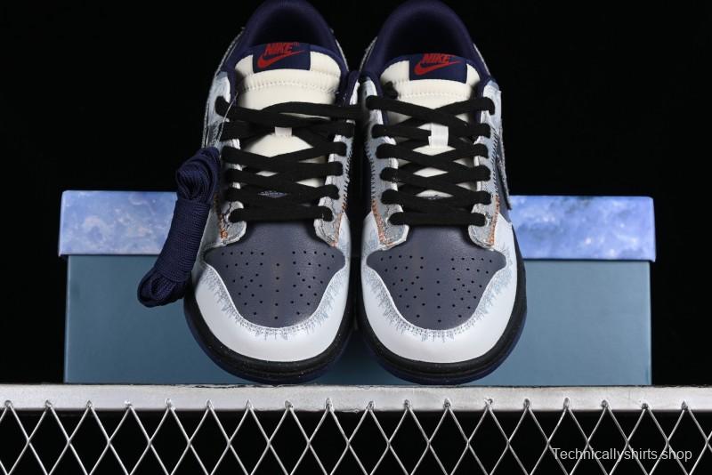 Nike Dunk Low Panda Prank Surf Fishing SB Strap Low-Top Casual Sneakers - FV8106-181