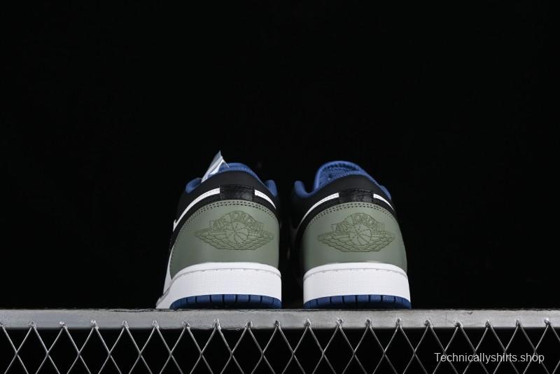 Nike Air Jordan 1 Low AJ1 Casual Lifestyle Sneakers - 553558-414