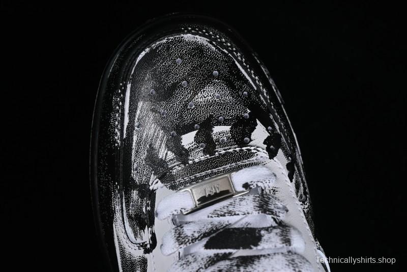 Nike Air Force 1 '07 Low Custom Hand-Painted 2D Industrial Scene Casual Sneakers - 315122-311