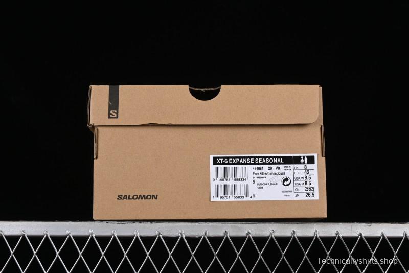 Salomon XT-6 EXP Outdoor Trail Running Shoes with Advanced Technology - 474681-29