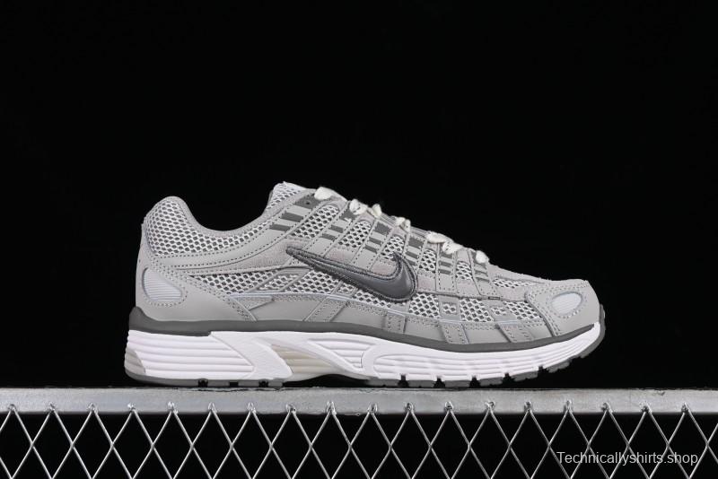 Nike P-6000 Prm Retro Casual Sneakers with Lightweight Design - FN6837-012