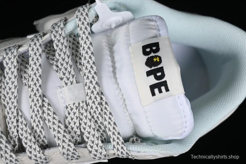 Nike SB Dunk Low "BAPE Collaboration - Arctic Fox" Anniversary High-End Custom Low-Top Casual Sneakers - XD6188-018