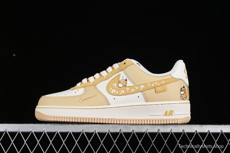 Nike Air Force 1'07 Low "Psyduck" Casual Sneakers - DB3301-661