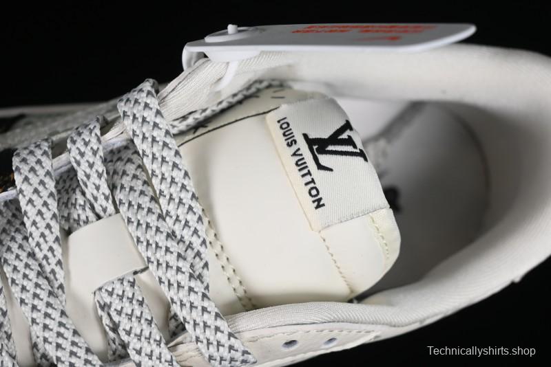 Nike Travis Scott x Fragment Design x Air Jordan 1 Low OG SP AJ1 LV Classic Black Gold Low-top Casual Sneakers - SJ2068-103