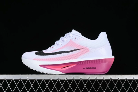 Nike Zoom Fly 6 Lightweight Responsive Running Shoes with Flyknit and React Technology - FN8454-100