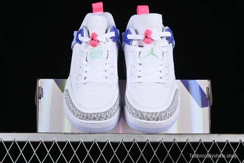 Nike Jordan Spizike Low AJ Hybrid Sneakers with Rainbow Colorway - HF5758-151