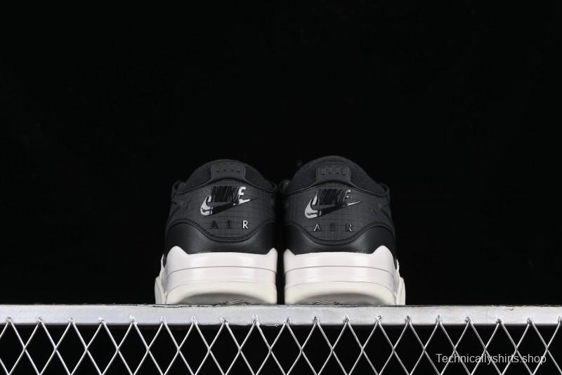 Nike Air Jordan 4 Remastered Sneakers in Black, Light Bone, and Dark Gray - FQ7939-001