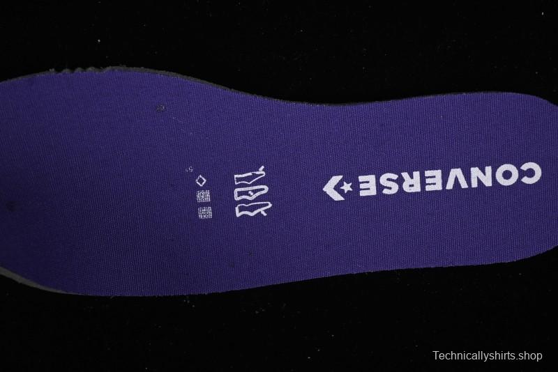 Converse One Star Retro Low-Top Skate Shoes in Purple Suede - 171586C