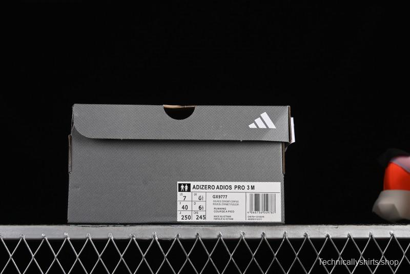 Adidas Adizero Adios Running Shoes with Breathable Design - GX9777