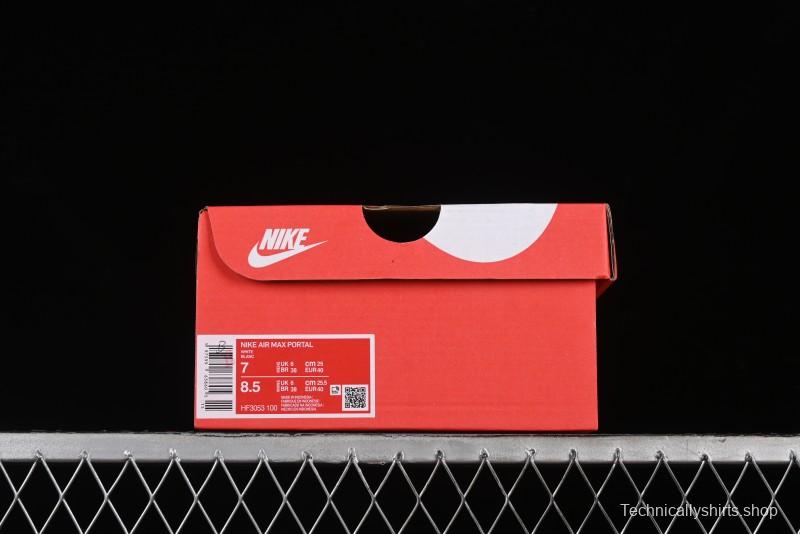 Nike Air Max Portal Retro Running Shoes with Air Cushion - HF3053-100