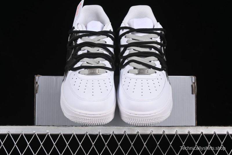 Nike Air Force 1 '07 Low Storm Graffiti Low-Top Casual Sneakers - DD2024-010