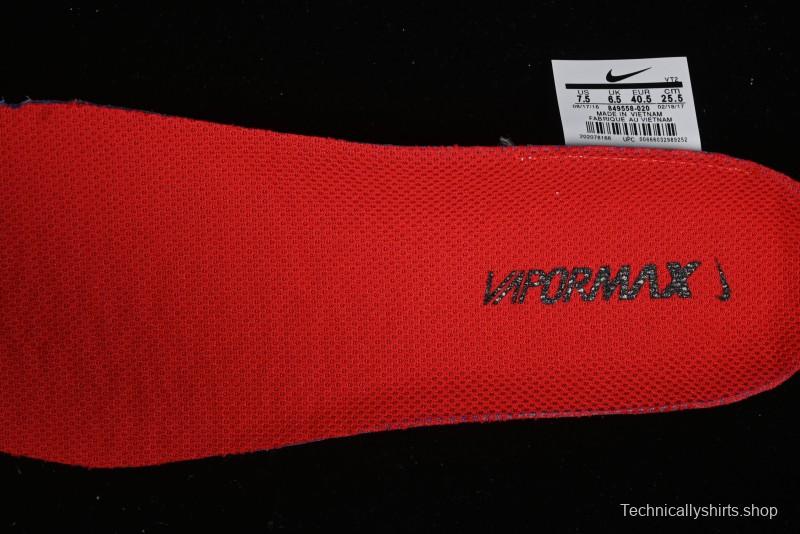 Nike Vapormax Flyknit Breathable Casual Running Shoes with Full-Length Air Cushion - 849558-020