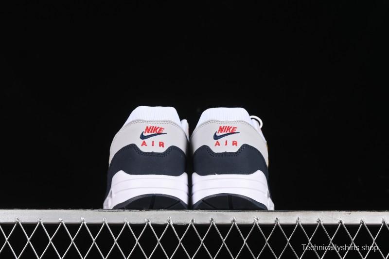 Nike Air Max 1 Retro Running Shoes with Half-Sole Air Cushion - HM9604-400