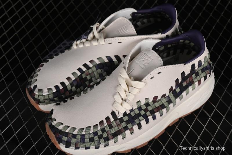 Nike Footscape Woven Asymmetrical Knit Low-Top Lifestyle Sneakers with Nike Air Cushion - FV3615-191