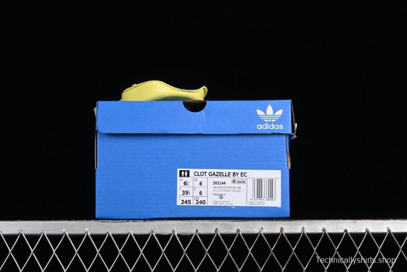 Adidas CLOT x Adidas Originals Gazelle IH3144 Retro Casual Slip-Resistant Wear-Resistant Low-Top Sneakers - IH3144