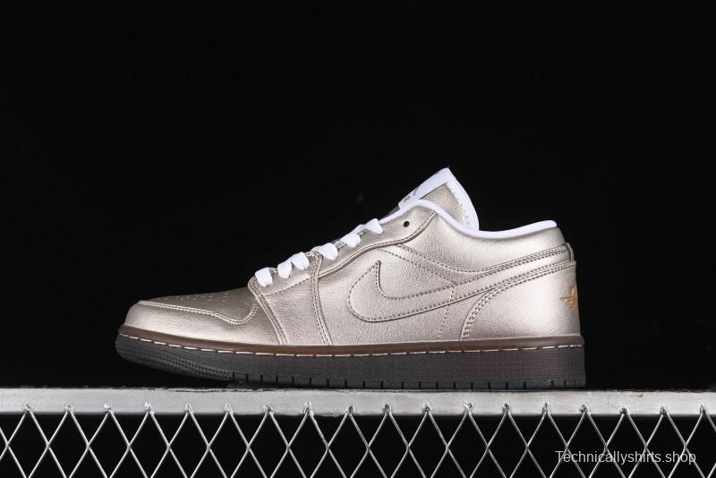 Nike Air Jordan 1 Low Retro Basketball Shoes Platinum - HQ3529-099