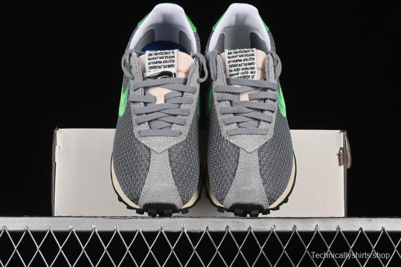 Nike Stussy Roshe Run LD-1000 Comfortable Versatile Non-Slip Durable Waffle Low-Top Casual Running Shoes - FQ5369-002