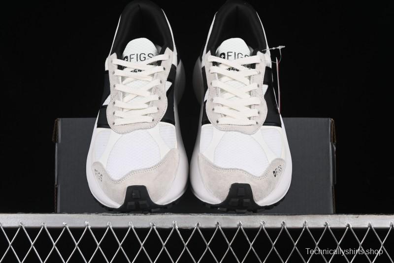 New Balance 3447 Series Retro Casual Running Shoes with Textile and Leather Upper - U3447LC