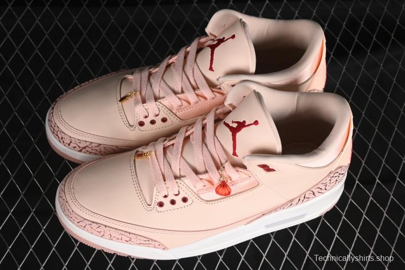 Nike Air Jordan 3 Retro Valentine's Day Limited Edition Sneakers - HJ0178-600