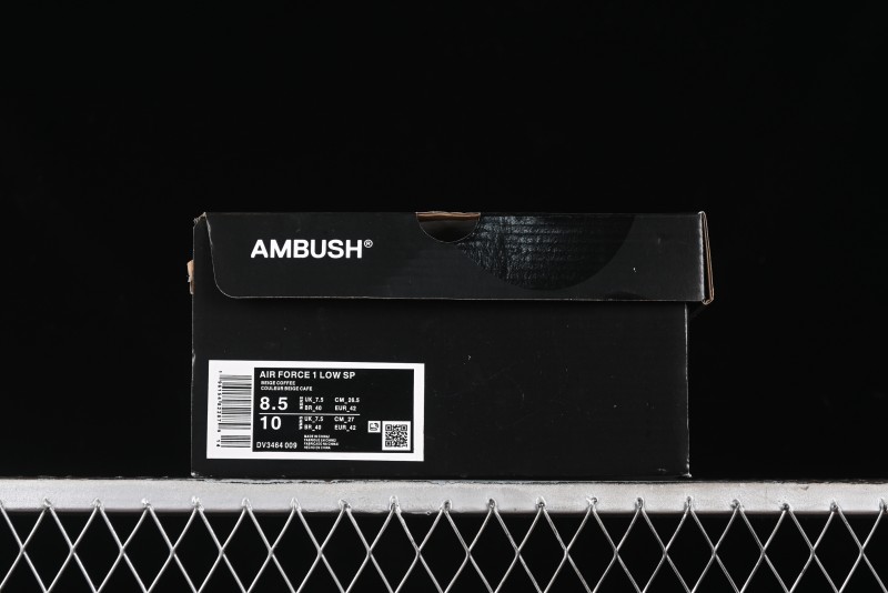 Nike Air Force 1 '07 Low Ambush Collaboration Casual Sneakers - DV3464-009