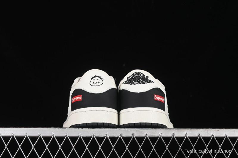 Nike Air Jordan 1 Low OG SP Travis Scott x Fragment Design Collaboration Sneakers - JH6088-606