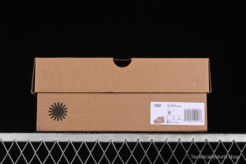 UGG Nita Platform Shearling Lined Winter Boots with Chunky Sole - 1166733