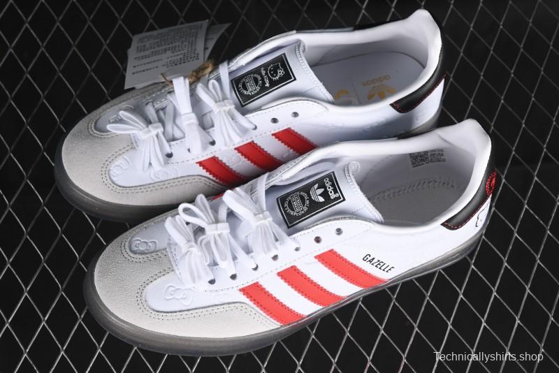 Adidas Originals Gazelle Indoor II Retro Casual Slip-Resistant Wear-Resistant Low-Top Sneakers - II0013