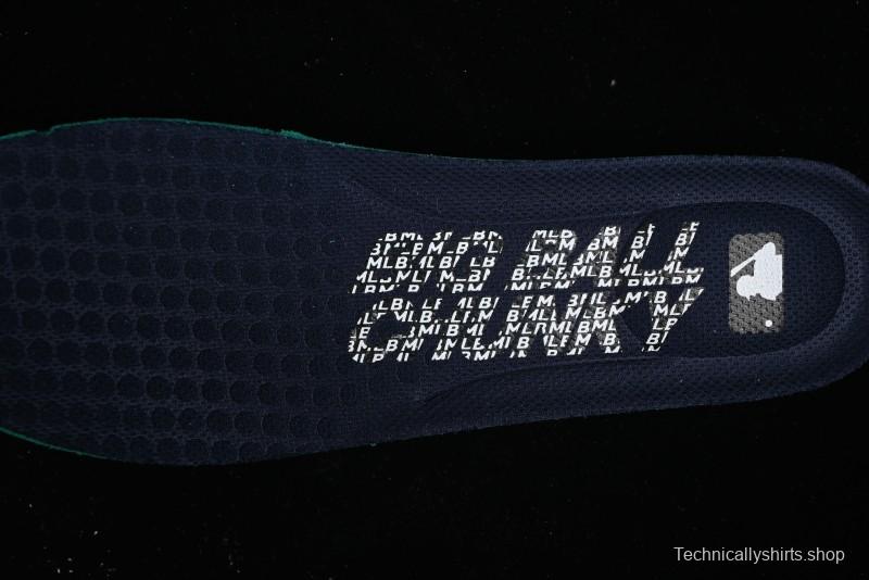 New York Yankees MLB Bigball Chunky Window Velvet Monogram Thick Sole Casual Running Shoes - 3ASHWVM4650NYS