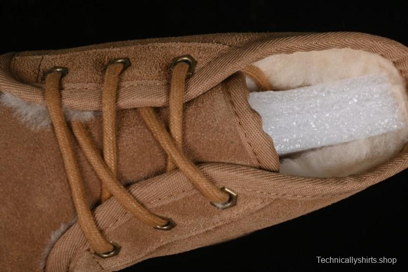 UGG Neumel Moc Ankle Boots in Chestnut Suede with Premium Comfort - 1153631