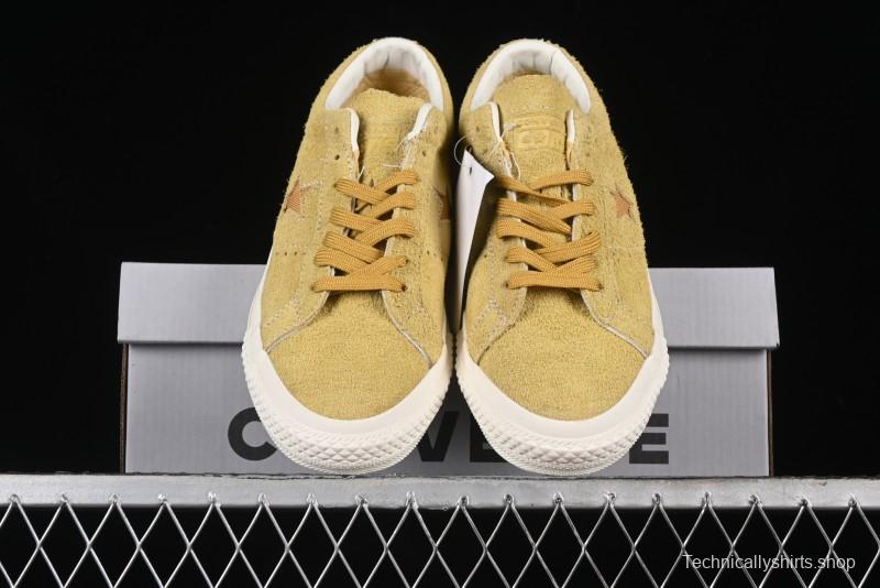 Converse One Star Pro Retro Skate Shoes in Yellow - A04158C