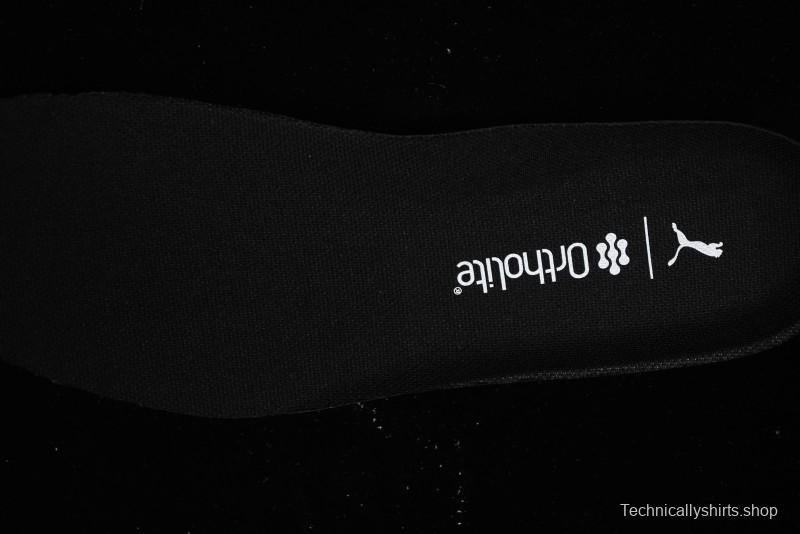 Puma Sparco Future Round Toe Lace-Up Leather Cowhide Fabric Low-Top Lifestyle Casual Shoes - 307936-01