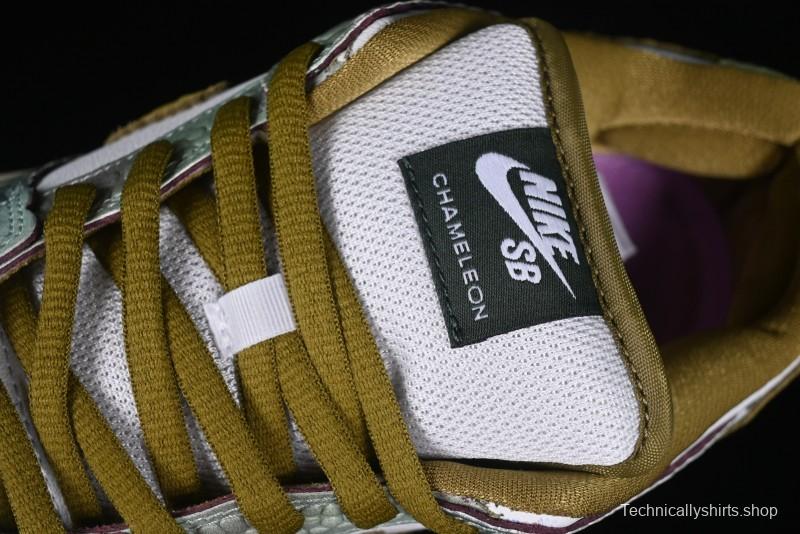 Nike Alexis Sablone x SB Dunk Low Reptile SB Low Top Casual Skate Shoes - HJ3386-300