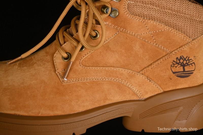 Timberland Outdoor Mid-Top Casual Yellow Boots - TB10088YELLOW