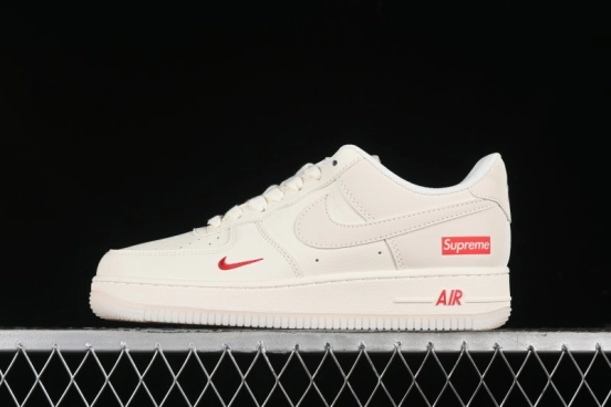 Nike Air Force 1 '07 Low Supreme White Crystal Casual Sneakers - BB7577-214