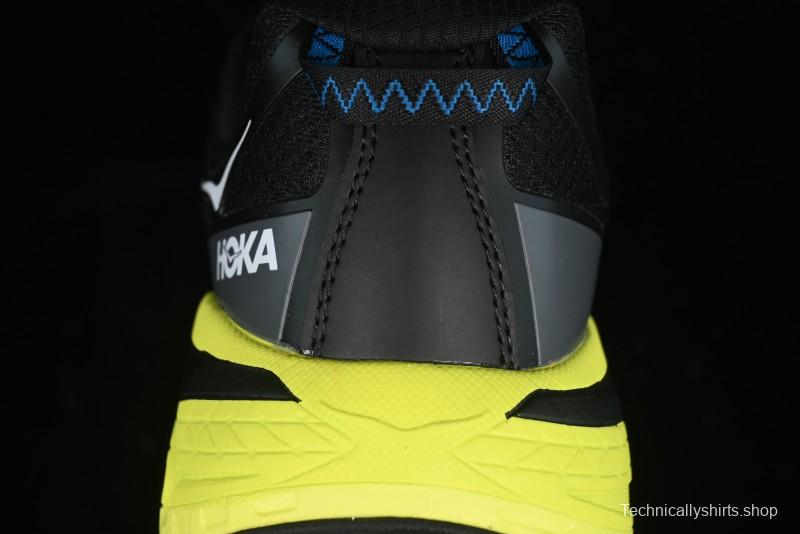 Hoka Mafate Three 2 Ultra-Lightweight Cushioned Trail Running Shoes with Vibram Outsole - 1141572 BHK