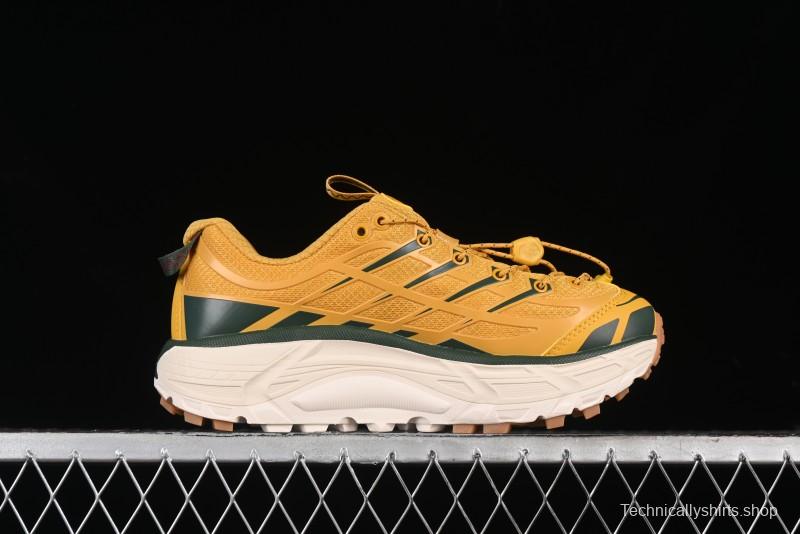 Hoka Mafate Three 2 Ultra-Lightweight Cushioned Trail Running Shoes - 1141572 GLW