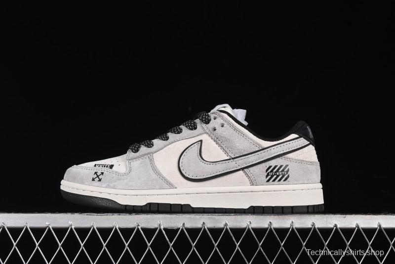 Nike SB Dunk Low OFF-WHITE Collaboration Anniversary Custom Sneakers - DQ1098-521