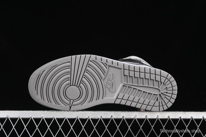 Nike Air Jordan 1 High OG "Satin Shadow" Retro Basketball Shoes - FD4810-010