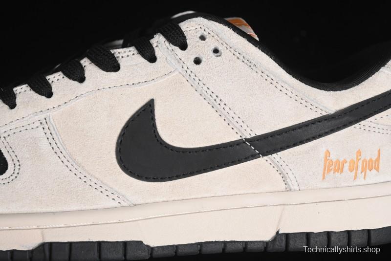 Nike SB Dunk Low FOG Collaboration - Anniversary High-End Custom Low-Top Casual Skate Shoes - KK1688-088