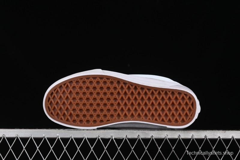 Vans Classics Knu Skool Full Grain Leather White Bread Sneakers - VN0009QCDSB