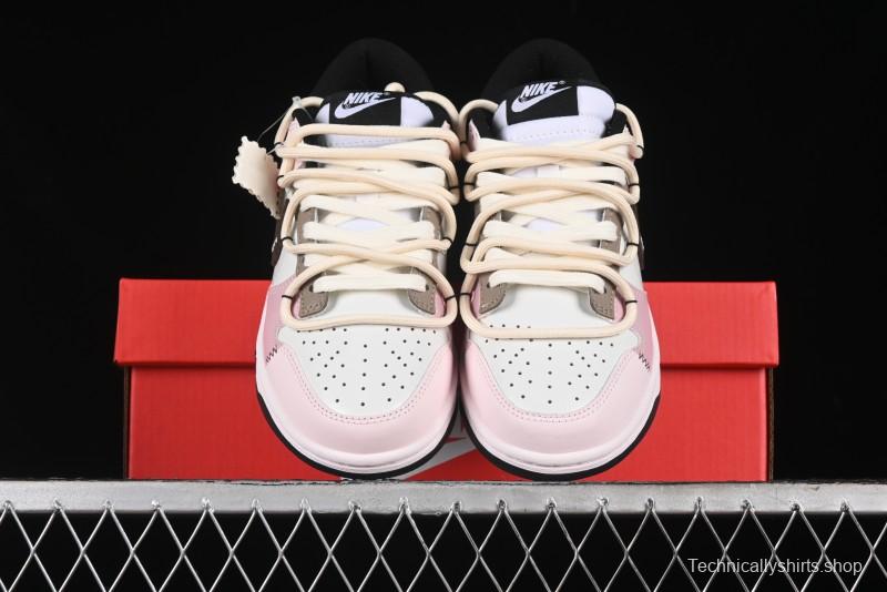 Nike Dunk Low Panda Prank Special Edition Heartbeat Mail Casual Sneakers - CW1590-100