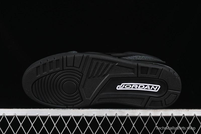 Nike Air Jordan 3 Retro Basketball Shoes Midnight Black - CT8532-001