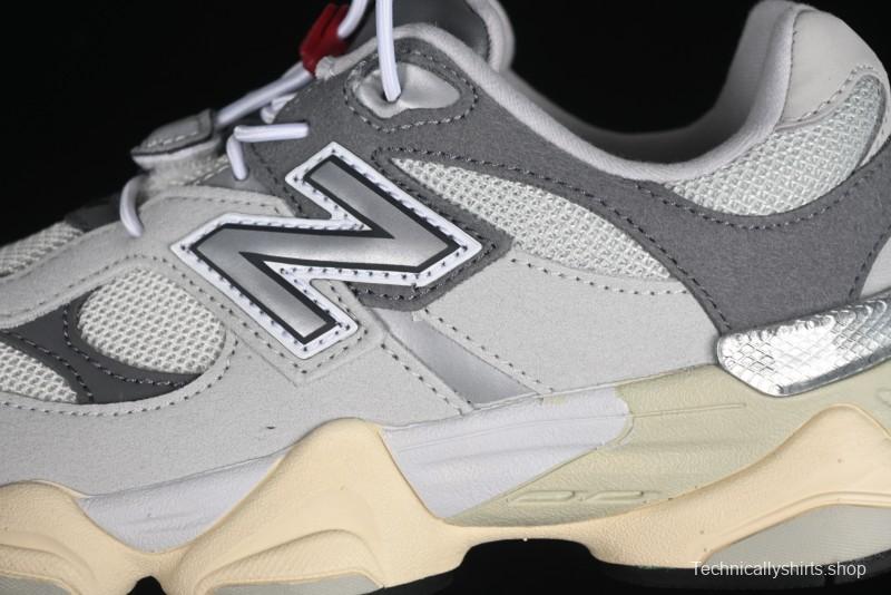 New Balance 9060 Series Hook and Loop Kids Sneakers - PV9060GRY